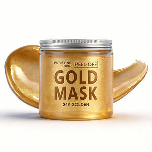 Masque Peel-Off Premium Personnalisé <span class=keywords><strong>Or</strong></span> 24K, Dissolvant de Points Noirs, Masque Purifiant à <span class=keywords><strong>l</strong></span>'Argile pour le Visage, Soin du Visage, Masque Nettoyant en Profondeur à <span class=keywords><strong>la</strong></span> <span class=keywords><strong>Boue</strong></span> - Product Image 2