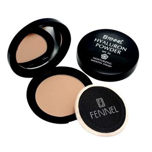 แป้งฝุ่นผสมสารสกัดจากฟีนเนล ไฮยาลูรอน ป้องกันแสงแดด SPF 20 คุมมัน ติดทนนาน เหมาะสำหรับทุกสภาพผิว เครื่องสำอางคุณภาพพรีเมียมจากประเทศไทย - Product Image 1