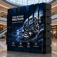 Pantalla LED Interactiva Dinámica para Escenarios, Resistente al Agua IP65, Brillo de 10000cd/m, Garantía de 3 Años, Fácil Instalación