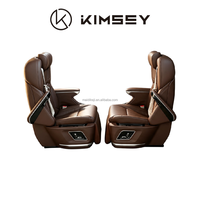 Siège de voiture KIMSEY de luxe avec accoudoir mobile et rabattable, grand espace pour IVECO Daily