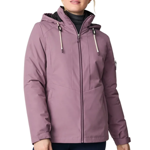 <span class=keywords><strong>Veste</strong></span> de ski imperméable pour <span class=keywords><strong>femme</strong></span> avec logo personnalisé, coupe-vent, pour l'extérieur, hiver, chaude, à capuche, pour le snowboard - Product Image 1