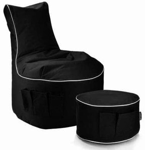 Fauteuil Poire Gaming d'Intérieur et d'Extérieur avec Poches Latérales – <span class=keywords><strong>Pouf</strong></span> <span class=keywords><strong>Gamer</strong></span> - Product Image 5