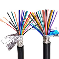 LiYCY-TP Twisted berpelindung Fleksibel 2 4 6 8-Core kabel koneksi Data 0.25/0.34 Square standar Eropa PVC untuk penggunaan industri