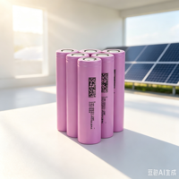 Batterie lithium rechargeable 18650 Tipsun 26E 3.7V 2600mAh, cellule cylindrique à décharge élevée