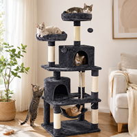 Tour à chat multi-niveaux avec poteaux à gratter, directement de l'usine