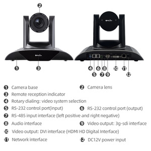HUAIN Caméra HD 20X PTZ <span class=keywords><strong>en</strong></span> <span class=keywords><strong>ligne</strong></span> SDI tout <span class=keywords><strong>en</strong></span> un Caméra de vidéoconférence Fournisseurs de systèmes de conférence - Product Image 6