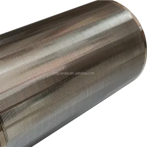 High quality 304 316 stainless steel wedge wire Coanda filter screens flat mesh Johnson screen panel