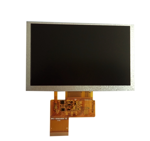 5 Inch 800x480 TFT LCD LCM Display Module with RGB 40 Pin White LED Backlight