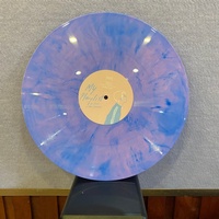 Disques vinyles en vinyle de couleur mélangée, enregistrables, disques vinyles noirs LP - Tailles 7/10/12 pouces