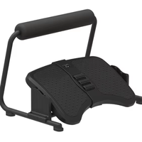 Repose-pieds ergonomique TWINCO réglable en hauteur et en angle pour le bureau
