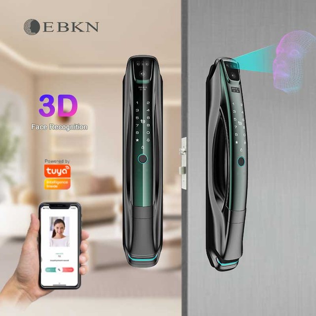 Tuya Smart Electric Digital Door Lock Secure Cerradura Door Home Door Lock