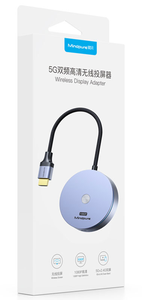 Mindpure 4K อะแดปเตอร์แสดงผลแบบไร้สาย5G Dual Band WiFi <span class=keywords><strong>HDMI</strong></span> dongle หน้าจอสะท้อนสัญญาณสนับสนุน AirPlay <span class=keywords><strong>Miracast</strong></span> DLNA โทรศัพท์ - Product Image 5