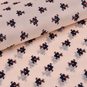 Vải lót may vest & quần áo chất liệu taffeta polyester 100% in hoa, bán buôn 190T - Product Image 4