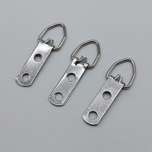 Stainless Steel Two Hole Long Hanging Ring Rectangle <b>Hook</b> Type For Wall Door Mounting <b>Tools</b> Hardware Accessories - Product Image 1
