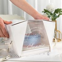 Boîtes à gâteaux en carton en gros à prix abordable pour cadeaux, anniversaires, mariages et emballages alimentaires