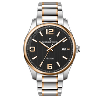 Montre-bracelet automatique pour hommes, Citizen 8215, mouvement mécanique, verre saphir, business