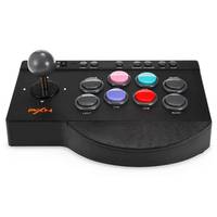 PXN 0082 USB Wired בקר משחק ארקייד לחימה עבור PS3/PS4/Xbox אחד/מחשב ג 'ויסטיק מקל ג' ויסטיק משחק בקר