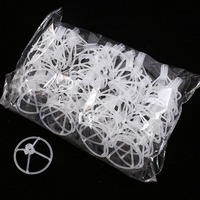Aierflorist – Lot de 50 tiges porte-ballons Bobo en plastique givré épais et haute transparence pour événements sportifs