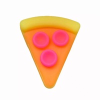 Weihnachtliches Eistüten-förmiges Eiswürfel-Stressabbau-Spielzeug mit langsam zurückfedernder Pizza als Geschenk für Kinder ab 14 Jahren