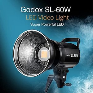 Luz de video LED <span class=keywords><strong>SL60W</strong></span> de 60W con ajuste de brillo, montura Bowens, luz de video continua LED para grabación de video y bodas - Product Image 5