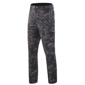 Russia Atac Fg Camouflage Outdoor Men's Shellsoft Waterproof Sports Cargo Pants Fleece Trousers