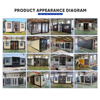 Casa Contenedor de 6 Dormitorios y 2 Pisos: Casa Contenedor Modular con Unidad de Casa Contenedor en la Azotea