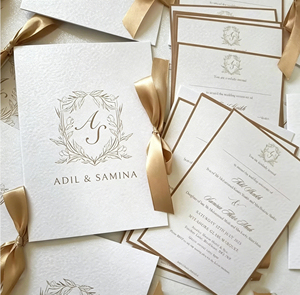 <span class=keywords><strong>Carte</strong></span> d'invitation personnalisée pour <span class=keywords><strong>mariage</strong></span> et anniversaire, avec estampage <span class=keywords><strong>à</strong></span> chaud, imprimable, en papier floral <span class=keywords><strong>de</strong></span> luxe, avec logo personnalisé - Product Image 5