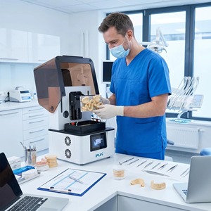 Imprimante 3D dentaire de qualité professionnelle utilisée dans les cliniques d'enseignement commercial pour imprimer des moules, des outils, des modèles en résine, imprimante 3D dentaire - Product Image 6