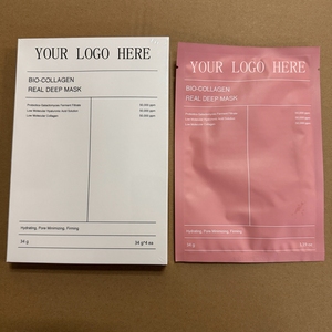 Derin kollajen gecede maske yüz hidrojel maskeleri biyo-kollajen esneklik, sıkılaştırıcı ve nemlendirici için gerçek derin maske - Product Image 2