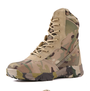 TSB07 Stock and Customized Outdoor Sports Hunting Camping <b>Hiking</b> Camouflage Tactical <b>Boots</b> - Product Image 2