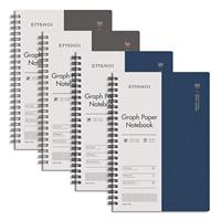 Buku Catatan Grid Tebal Premium Anti Air Sampul Keras Ukuran 5.7 X 8.2 Inch, Laris untuk Catatan Rapat Kantor
