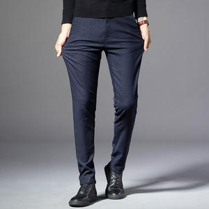 Vente chaude printemps et automne nouveaux costumes d'affaires minces pantalons pour hommes costumes pantalons pour hommes pour le travail - Product Image 3