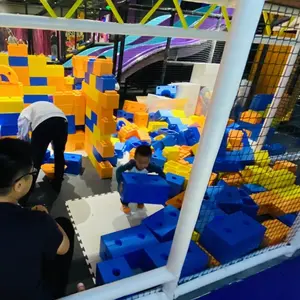 Indoor Playlands Trampoline Big Games Park Family Verified Supplier Free Customized Design Cheer Entertainment Amusement