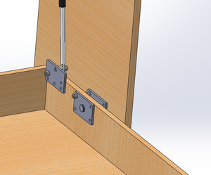 Wholesale Easy Assembly Murphy Wall <strong>Bed</strong> Gas Spring Gas Piston Hidden <strong>Bed</strong> Furniture Adult Kid <strong>Bed</strong> - Product Image 6