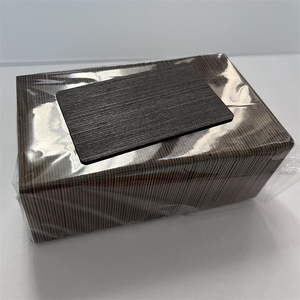 Digital inteligente programable URL 13,56 MHZ pasivo gran memoria imprimible bambú <span class=keywords><strong>RFID</strong></span> 1K F08 Tarjeta de madera - Product Image 3