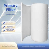 Élément filtrant HEPA à haute efficacité, tampon purificateur anti-poussière en coton pour cabines de peinture industrielles non tissées