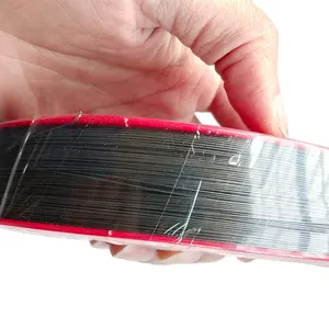 Yüksek kalite süper elastik nitinol balıkçılık tel nikel titanyum alaşım tel biriktirme