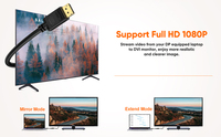 CableCreation Câble DVI vers DVI 1080P60Hz plaqué or tressé mâle-mâle avec puce IC pour moniteur HDTV, ordinateur, lecteur DVD (gaine PVC)