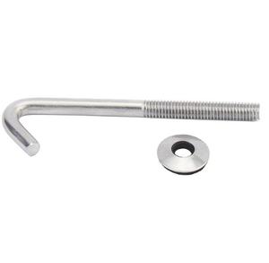 Giá nhà máy Thép cacbon sắt mạ kẽm nhãn hiệu Changtuo Bu lông chữ J hình vuông móc sóng đặc biệt vít hình dạng đặc biệt UNC - Product Image 1