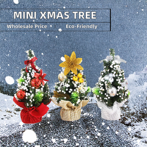 New Small <b>Tabletop</b> Eco-Friendly Artificial <b>Christmas</b> <b>Tree</b> with Standing Base for Creating <b>Christmas</b> Atmosphere and Ornaments - Product Image 2