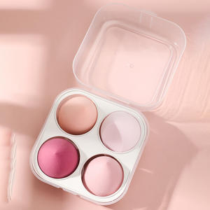 ฟองน้ำแต่งหน้าสำหรับดูแลผิวอุปกรณ์เสริมความงามแบบใหม่ล้างทำความสะอาดได้มีสีแตกต่างกัน - Product Image 3