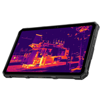 Tablet PC Tangguh Ulefone Armor Pad 4 Ultra dengan Kamera Thermal, Baterai 11800mAh, Memori 8+256GB, Lampu LED, Layar 10.36 inci, Android 14, 5G untuk Dewasa