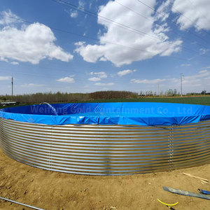 Piscine préfabriquée en acier galvanisé pour l'irrigation des vergers, réservoir d'<span class=keywords><strong>eau</strong></span> modulaire pour ferme avec revêtement en PVC, résistant à la sécheresse - Product Image 5
