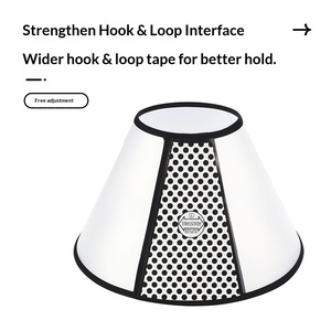 <span class=keywords><strong>Collare</strong></span> Elisabettiano <span class=keywords><strong>per</strong></span> Cani e <span class=keywords><strong>Gatti</strong></span> - Anti-Morso, Design Trasparente, Chiusura a Strappo, Utilizzabile in Tutte le Stagioni - Product Image 3