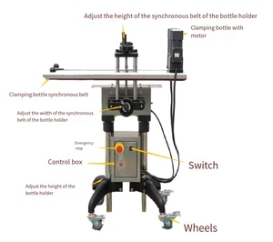 Konveyor Sabuk Transfer Samping Vertikal Tanpa Dasar Bahan Stainless Steel Otomatis Penuh WA untuk Industri Makanan, Pengangkut Botol dengan Sistem Pengunci - Product Image 2