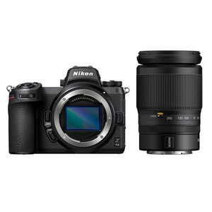 สำหรับกล้อง Nikon Z6 II แบบฟูลเฟรมมิเรอร์เลสกับ Nikkor Z 24-200มม. f/ 4.0-6.3เลนส์ CMOS เซ็นเซอร์วิดีโอ DSLR