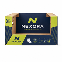 Boîte de présentation en carton pour vêtements de sport, chaussettes, sous-vêtements, accessoires, pour la vente au détail, le merchandising et les promotions