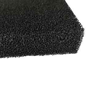 Used 25ppi and 10ppi Reticulated Polyester Foam Sponge Motorcycle Air Filter Sheet Supplies for Home Use