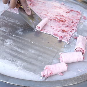 Miễn phí vận chuyển từ USA kho ETL CE 50cm Vòng Pan chiên Ice Cram Máy Maker/Ice Cream roll maker/cuộn Ice Cream Maker - Product Image 5