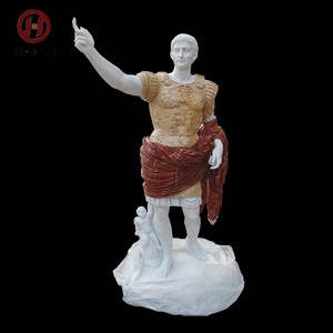 Pulido tamaño Poseidón mármol jardín estatua - Product Image 5